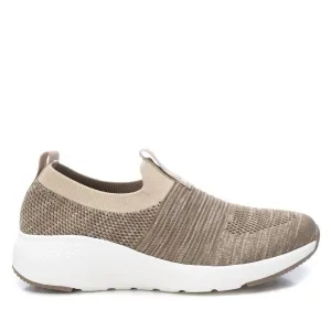 Women's Technical Fabric Sneakers In Beige