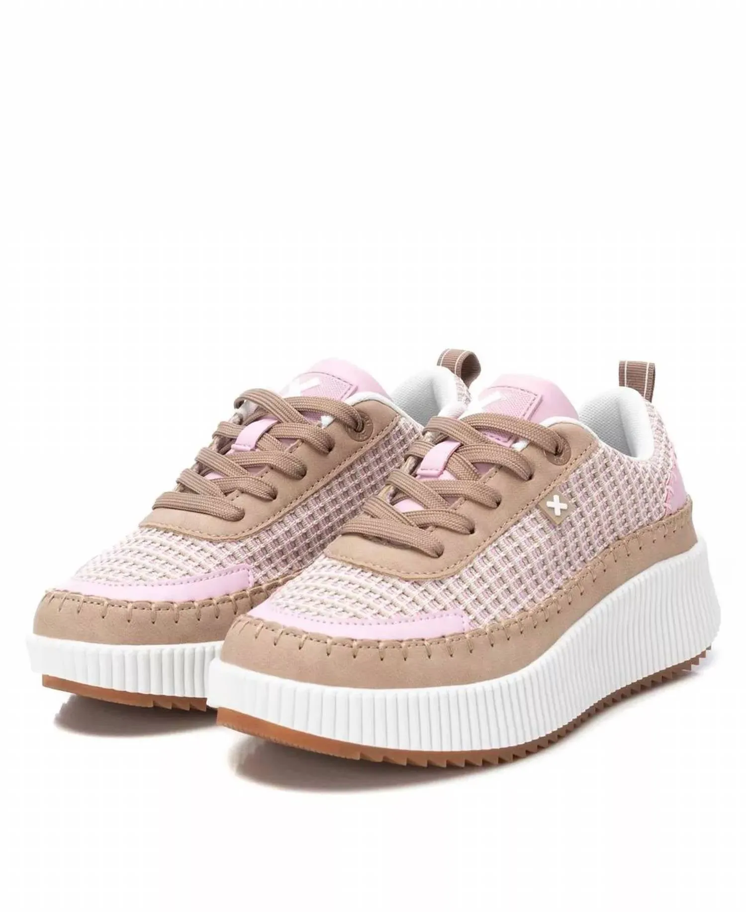 Women's Technical Modern Sneakers In Nude