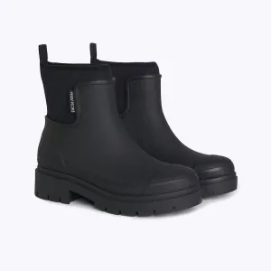 Women's Tully Ankle Rain Boots In Black
