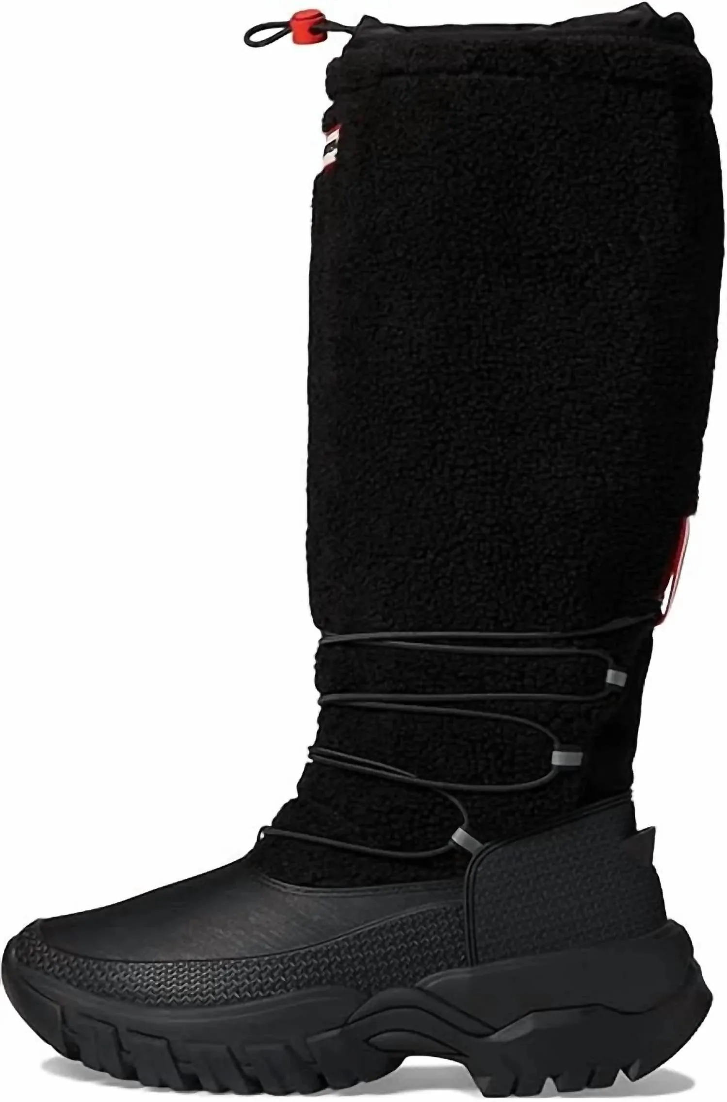 Women's Wanderer Sherpa Snow Boot In Black