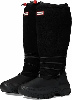 Women's Wanderer Sherpa Snow Boot In Black