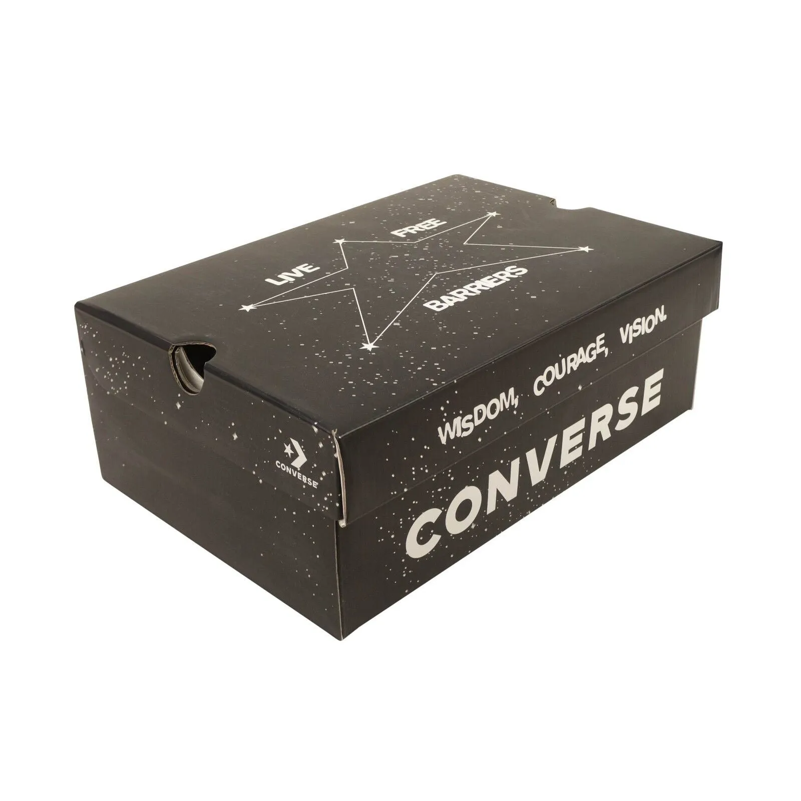 X CONVERSE Black True Power High Top Sneakers